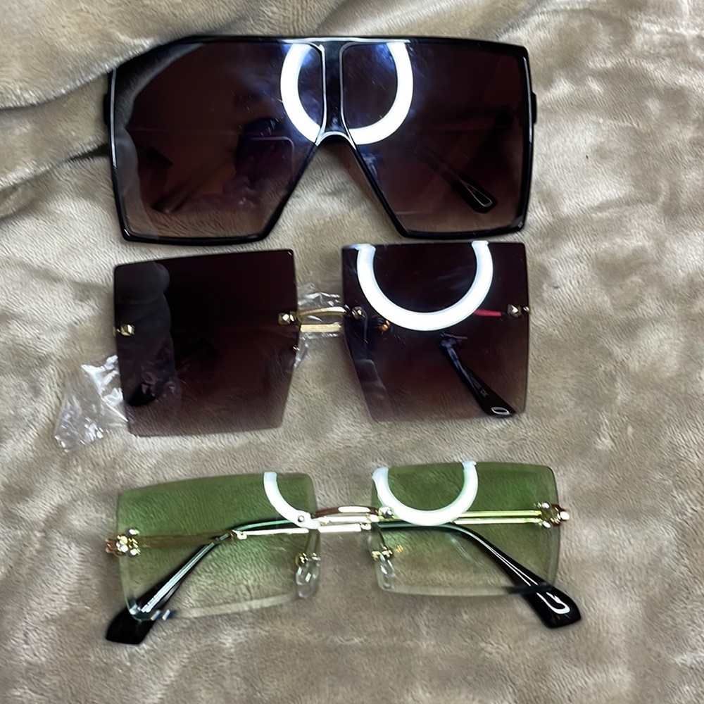 3 pairs of unbranded new Sunglasses
